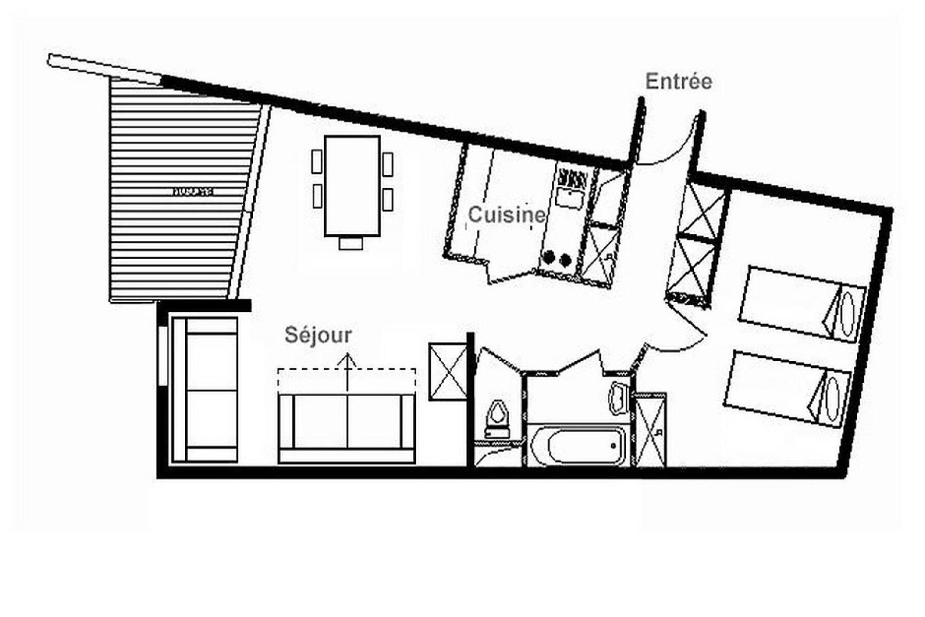 Residence Soldanelles A - Appartement Spacieux - Proche Des Pistes - Balcon Mae-0994 サン・マルタン・ド・ベルヴィル エクステリア 写真